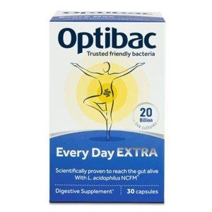 Optibac Every Day Extra Probiotika pro každý den 30 kapslí