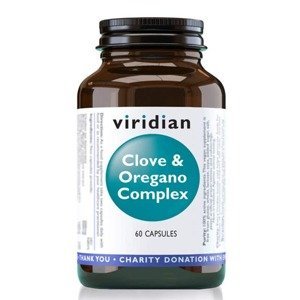 Viridian Clove and Oregano Complex Na zažívání 60 kapslí