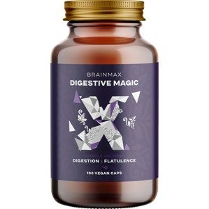BrainMax Digestive Magic Podpora trávení 100 rostlinných kapslí