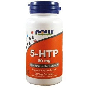 Now 5-HTP 50 mg 90 rostlinných kapslí