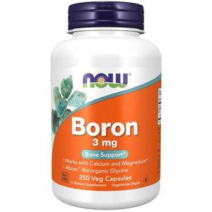 Now Boron – bor 3 mg 250 rostlinných kapslí