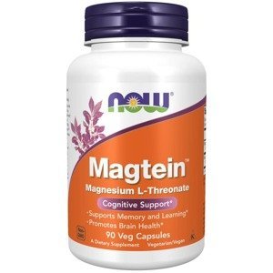 Now Magtein Magnesium - hořčík L-treonát  90 rostlinných kapslí