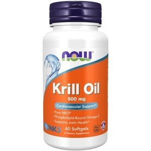Now Krill Oil Neptune - olej z krilu 500 mg 60 softgel kapslí