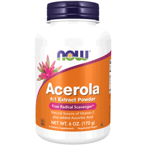 Now Acerola prášek přírodní vitamin C 170 g