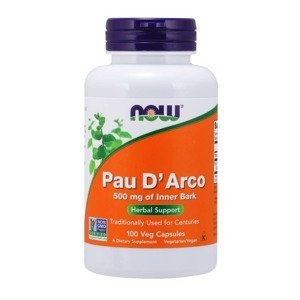 Now Pau D’Arco – Lapacho 500 mg 100 rostlinných kapslí