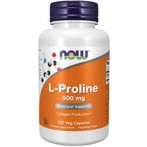 Now L-Prolin 500 mg 120 rostlinných kapslí