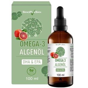 SinoPlaSan Omega 3 algae DHA + EPA olej 100 ml