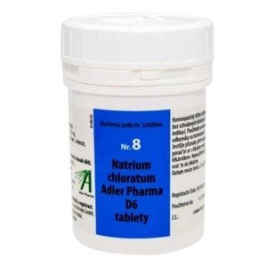 Adler Pharma Schüsslerovy soli – Nr.8 Natrium chloratum D6 1000 tablet