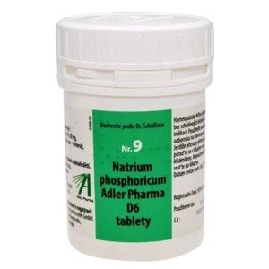 Adler Pharma Schüsslerovy soli – Nr.9 Natrium phosphoricum D6 400 tablet