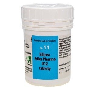 Adler Pharma Schüsslerovy soli – Nr.11 Silicea D12 400 tablet