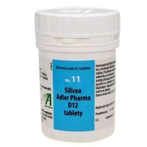Adler Pharma Schüsslerovy soli – Nr.11 Silicea D12 1000 tablet