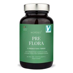 Nordbo Pre Flora – Prebiotika 60 kapslí