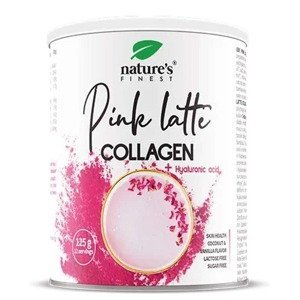 Nature’s Finest Pink Latte Collagen + Hyaluronic Acid – Latté nápoj s kolagenem 125 g
