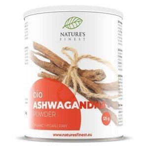 Nature’s Finest Ashwagandha Powder - Indický ženšen BIO 125 g