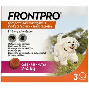 Frontpro pro psy 2–4 kg 3 žvýkací tablety