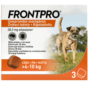 Frontpro pro psy 4–10 kg 3 žvýkací tablety