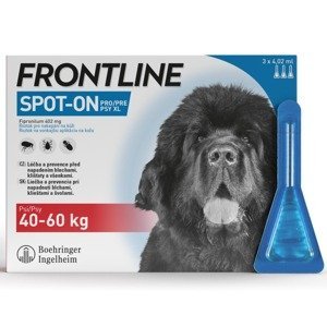 Frontline Spot-on pro psy XL 40-60 kg 3 ks