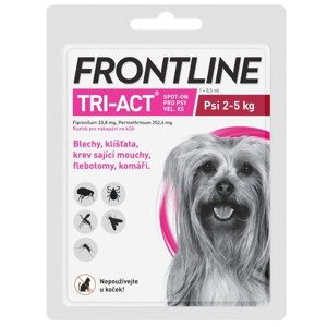 Frontline Tri-act pro psy XS 2-5 Kg