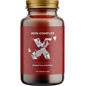 BrainMax Iron complex - Železo bisglycinát 25 mg 100 rostlinných kapslí