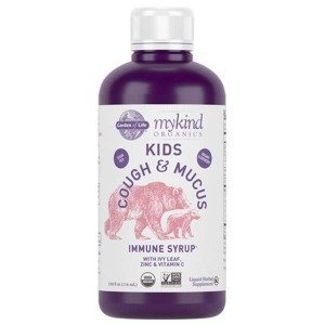 Garden of Life Mykind Organics Kids Cough and Mucus Syrup – Sirup na kašel pro děti BIO 116 ml