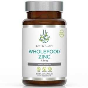 Cytoplan Wholefood Zinc - Zinek z rostlinného zdroje 60 veganských kapslí
