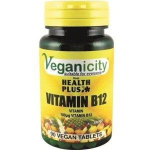 Veganicity Vitamín B12 100 µg 90 veganských tablet