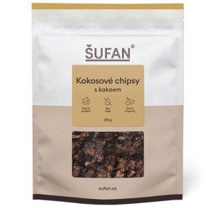 Šufan Kokosové chipsy s kakaem 125 g