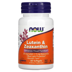 Now Lutein a Zeaxanthin (Lutemax 2020) 60 softgel kapslí