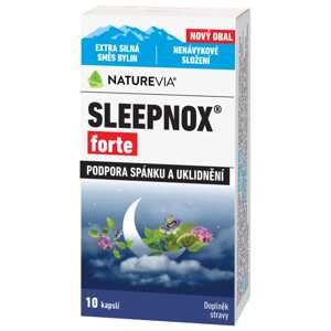 NatureVia Sleepnox forte 10 rostlinných kapslí