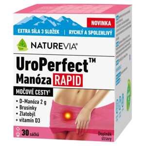 NatureVia UroPerfect Manóza Rapid 30 sáčků