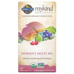 Garden of Life Mykind Organics Women´s 40+ Multi – Multivitamín pro ženy 40+ BIO 60 tablet