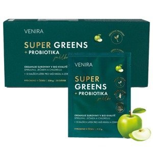 Venira Super greens + probiotika - jablko 30 sáčků