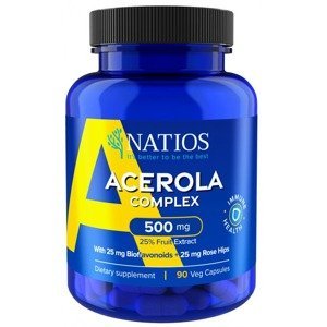 Natios Acerola Complex 500 mg 90 veganských kapslí