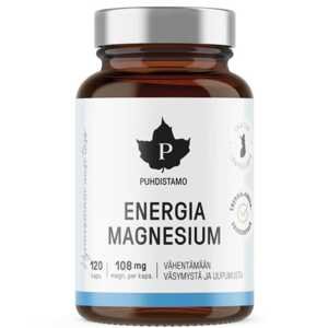 Puhdistamo Energia Magnesium - Hořčík 120 kapslí