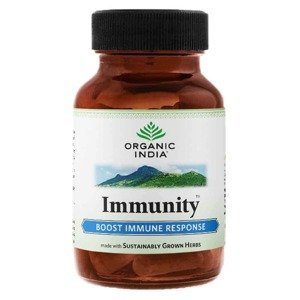 Organic India Immunity EN – Pro obranyschopnost organismu BIO 60 kapslí - Expirace 29/05/2024
