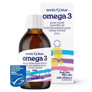 Arctic Blue Kids Omega 3 - Rybí olej pro děti s vitamínem D 150 ml