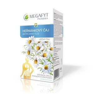 Megafyt Heřmánkový léčivý čaj 20 nálevových sáčků