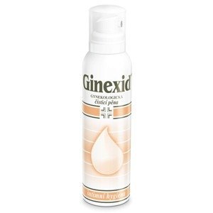 Ginexid Gynekologická čistící pěna 150ml
