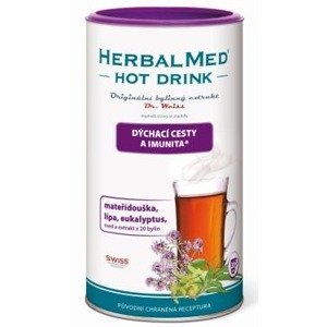 HerbalMed HotDrink Dr.Weiss Dýchací cesty a imunita 180g + vitamin C