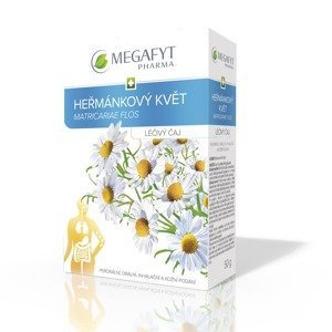 Megafyt Květ heřmánku sypaný léčivý čaj 50g
