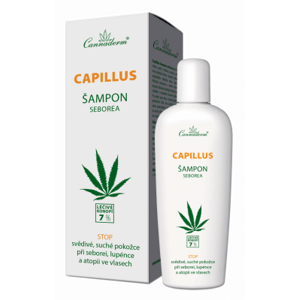 Cannaderm Capillus seborea šampon new 150ml