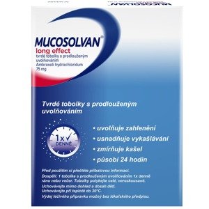 Mucosolvan Long Effect 75mg 20 kapslí