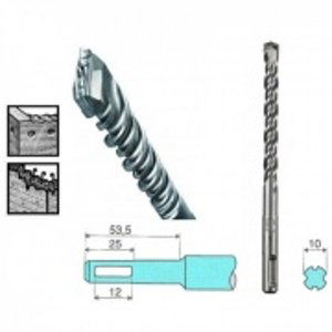 Vrták do kladiv Bosch SDS-Plus-5 - 10 x 300 x 360 mm 1618596266