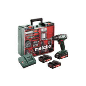 Aku vrtací šroubovák Metabo BS 18 SET 602207940