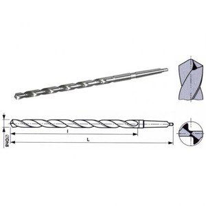 Vrták 07,90 250/140mm HSS kuželový extra dlouhý