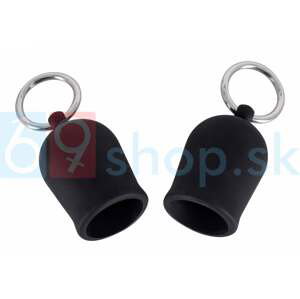 Sací zvony vyrobené z elastického, kvalitního silikonu s malými kovovými kroužky.