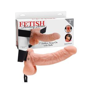 Fetish Strap-on 7 - pripínacie dildo (prírodné)