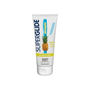 Lubrikačních Gel Hot Superglide Ananas můžete použít se všemi erotickými hračkami a kondomy.