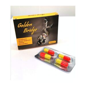 Golden Bridge For Men – prírodný výživový doplnok s rastlinnými výťažkami (4ks)