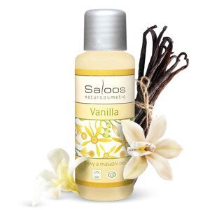 Saloos tělový a masážní olej Vanilla 50ml